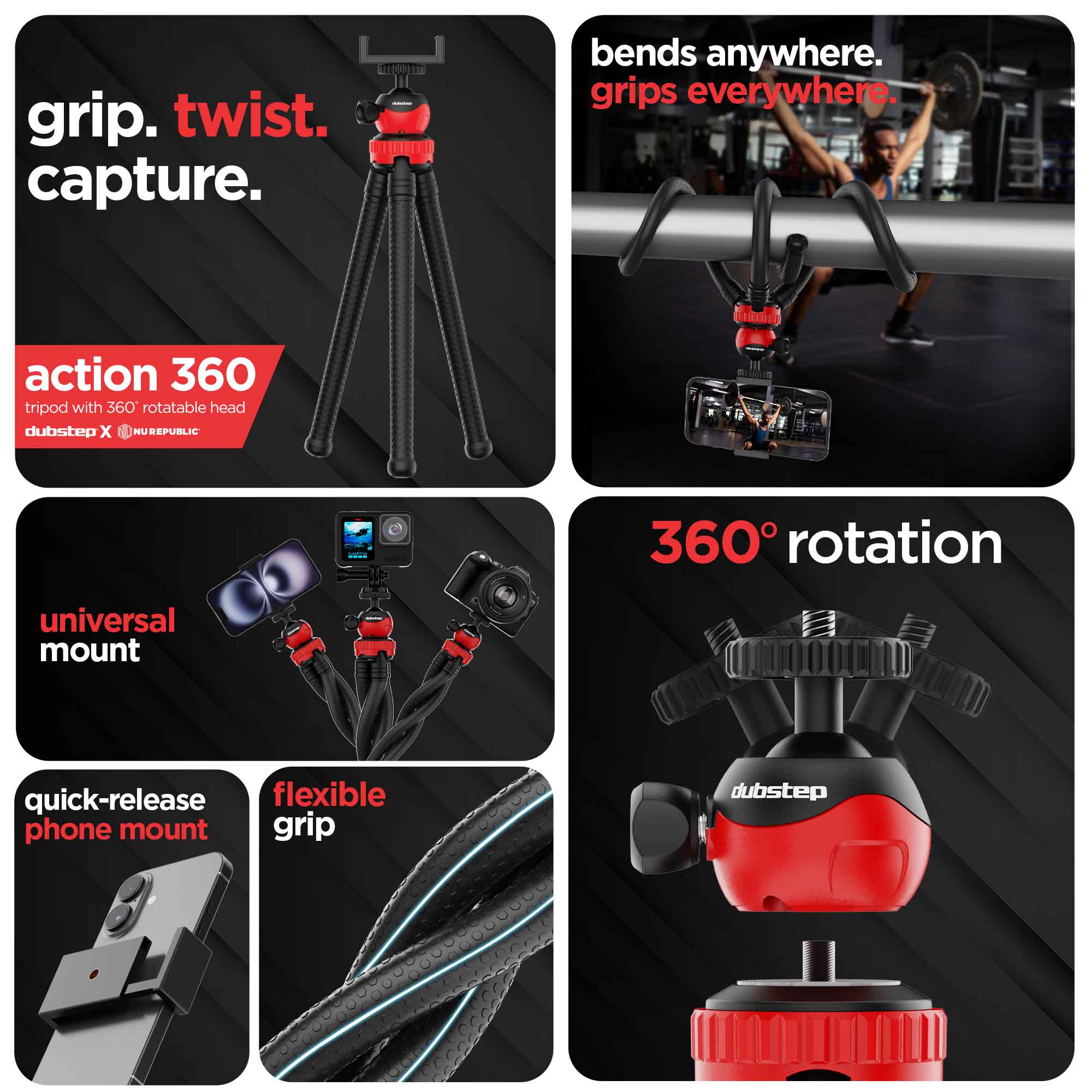 Action 360° Tripod - Image 3