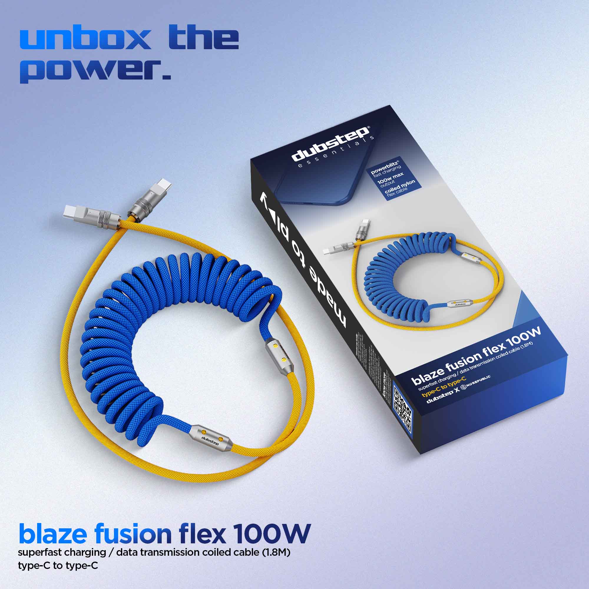 Blaze Fusion Flex 100w Blue - Image 3