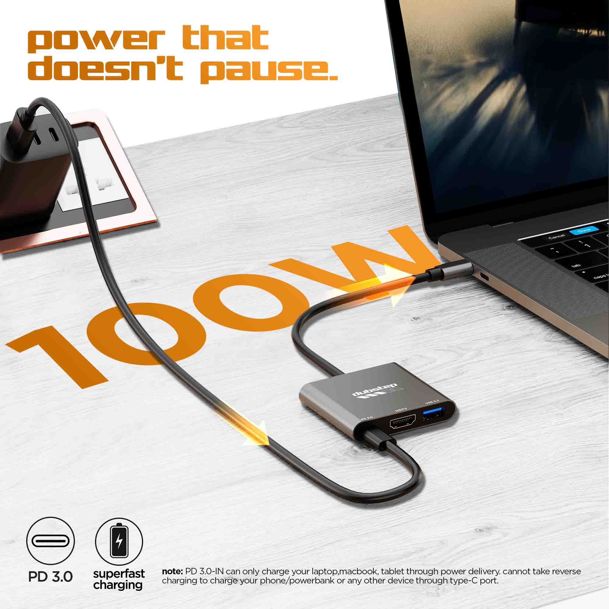 SnaplinkGo 3-in-One Type-C to HDMI USB Hub - Image 5