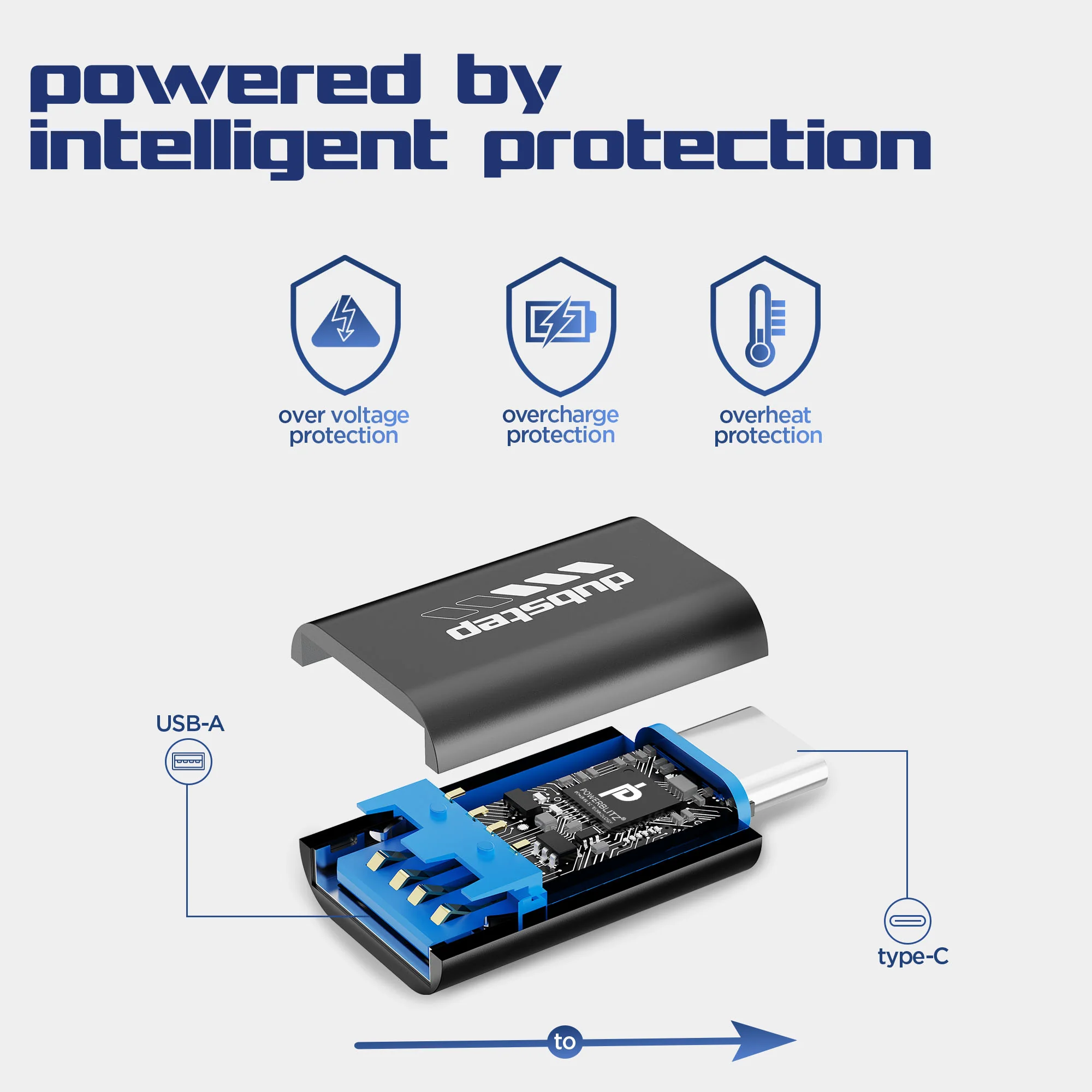 Blaze SnaplinkGo C USB-A to type-C OTG Connector - Image 3