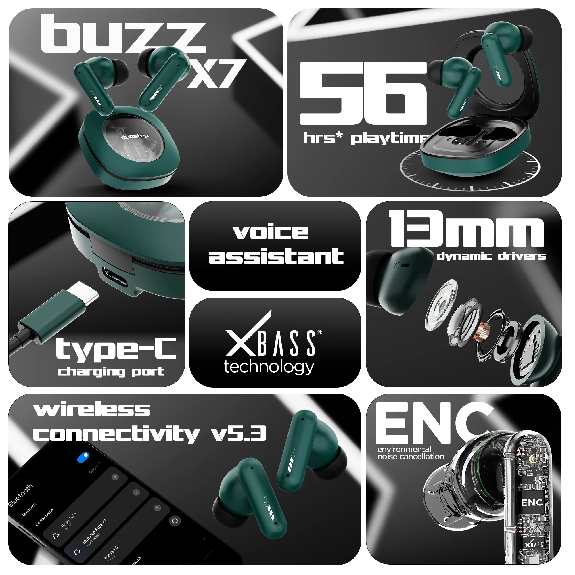 Buzz X7 Green - Image 3