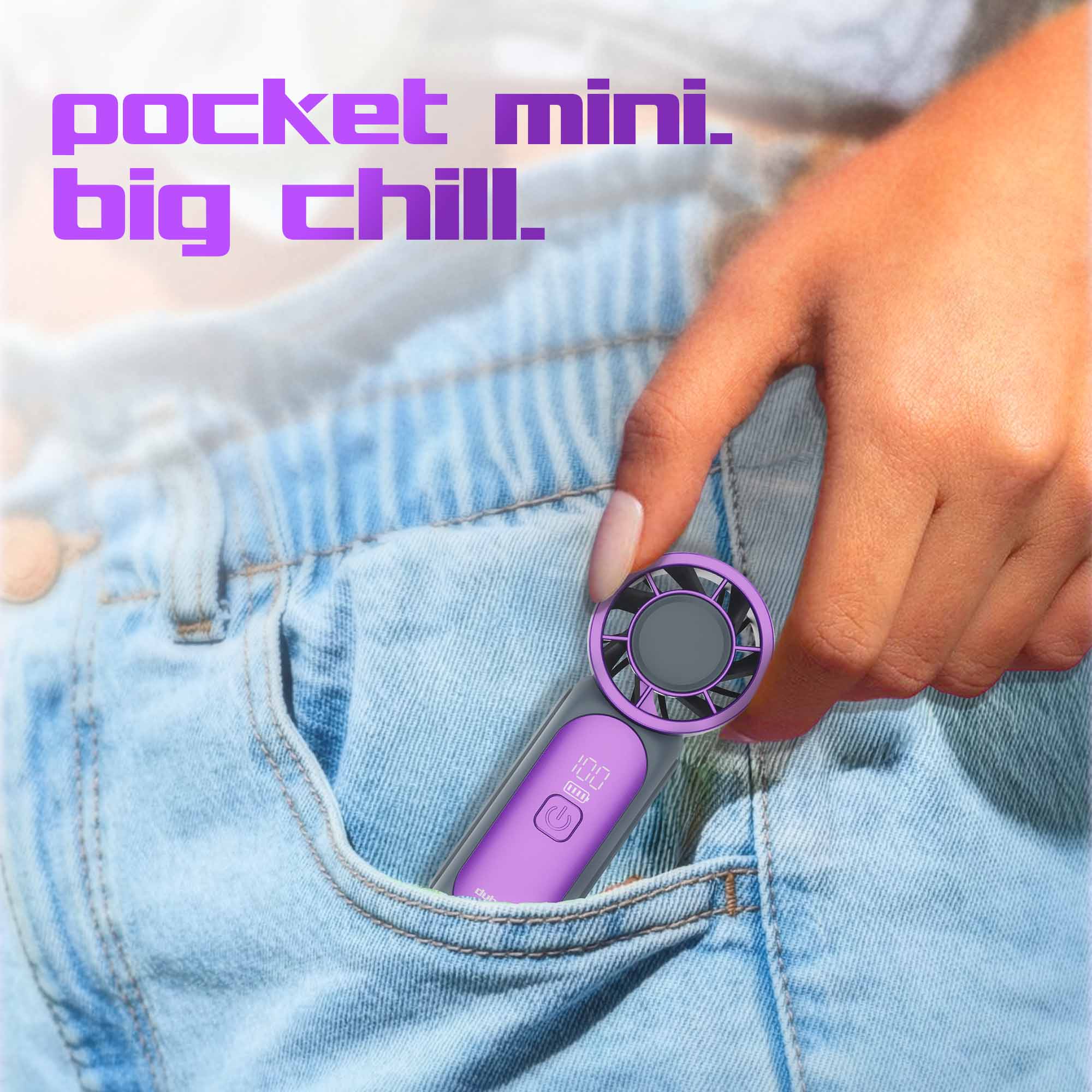 Flo mini (mini handheld cooling fan) - Image 16