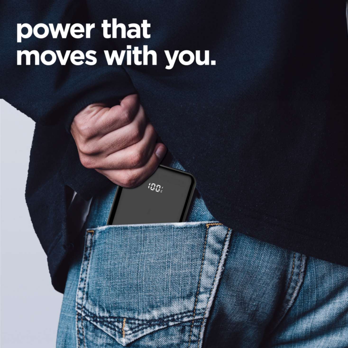 Powerblitz X5 built-in type-C and type-L cables, with both USB-A and type-C ports - Image 10
