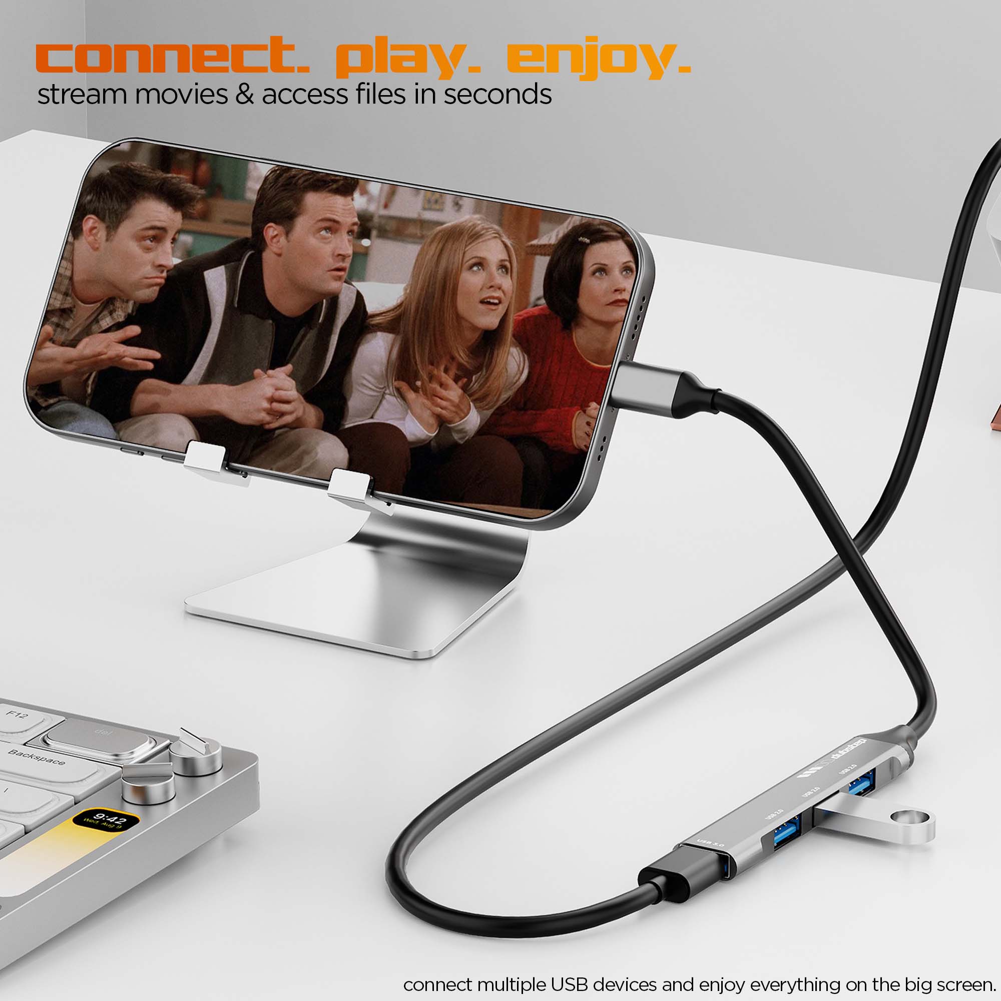 SnaplinkGo 4-in-One Type-C to USB Hub - Image 7
