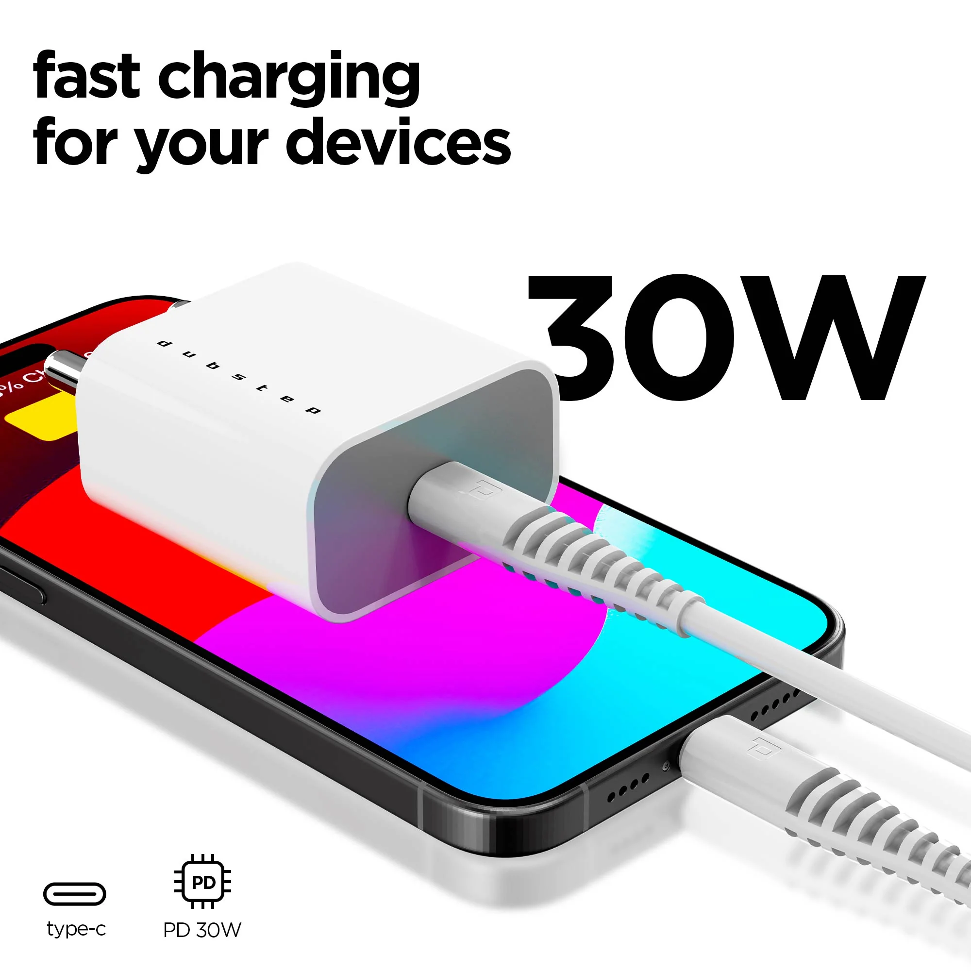 Sprint 30w PD with Type-C to Type-C - Image 4