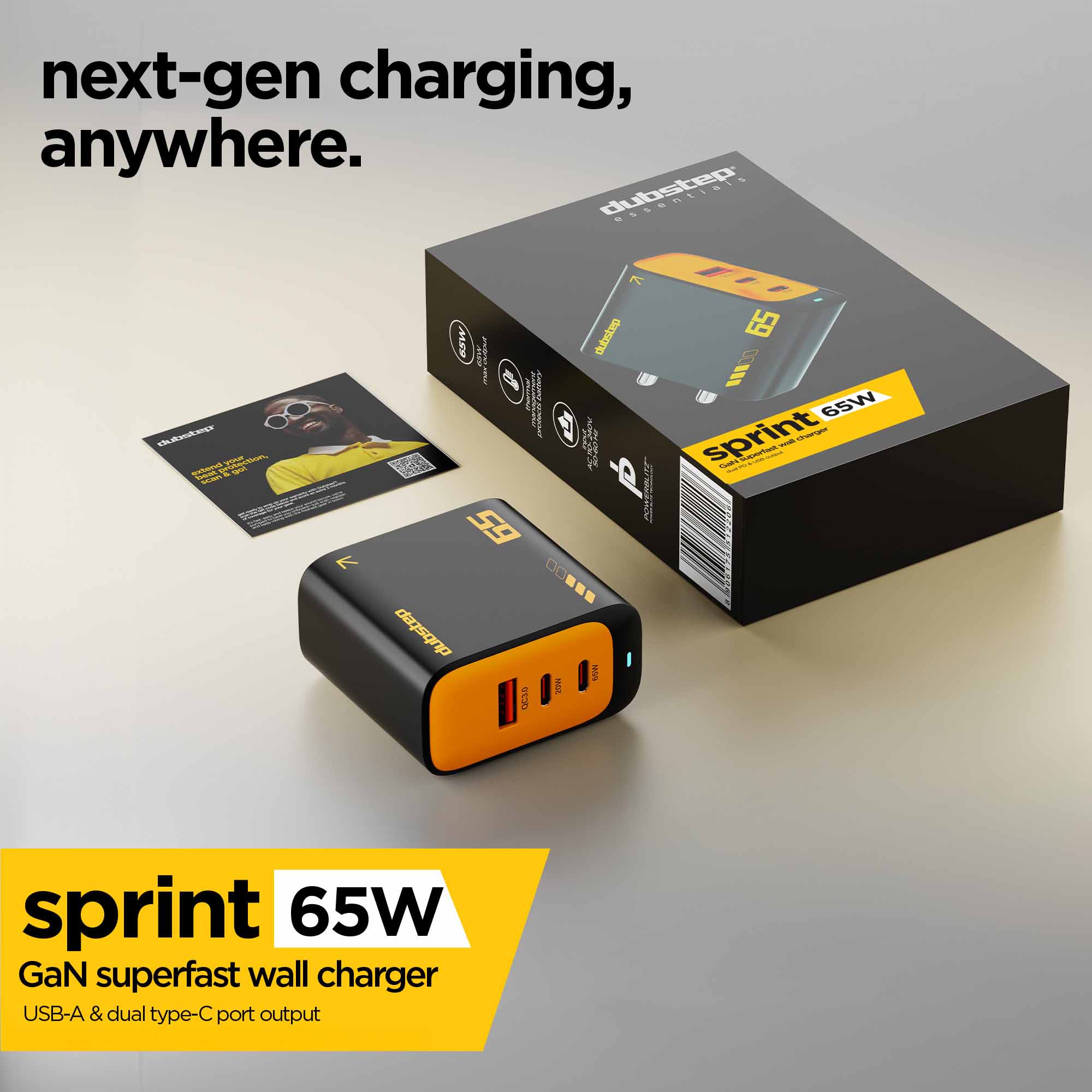 Sprint 65W GaN Superfast Wall Charger - Image 14