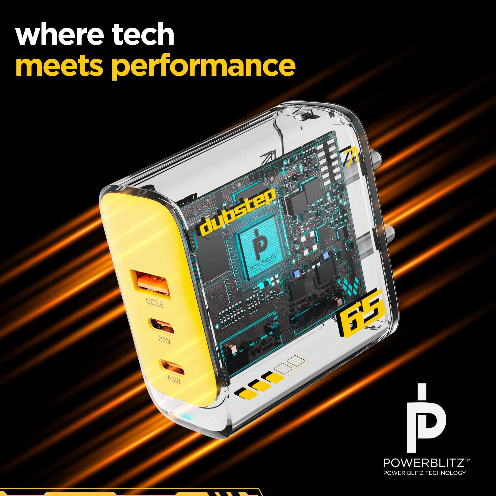 Sprint 65W GaN Superfast Wall Charger - Image 6