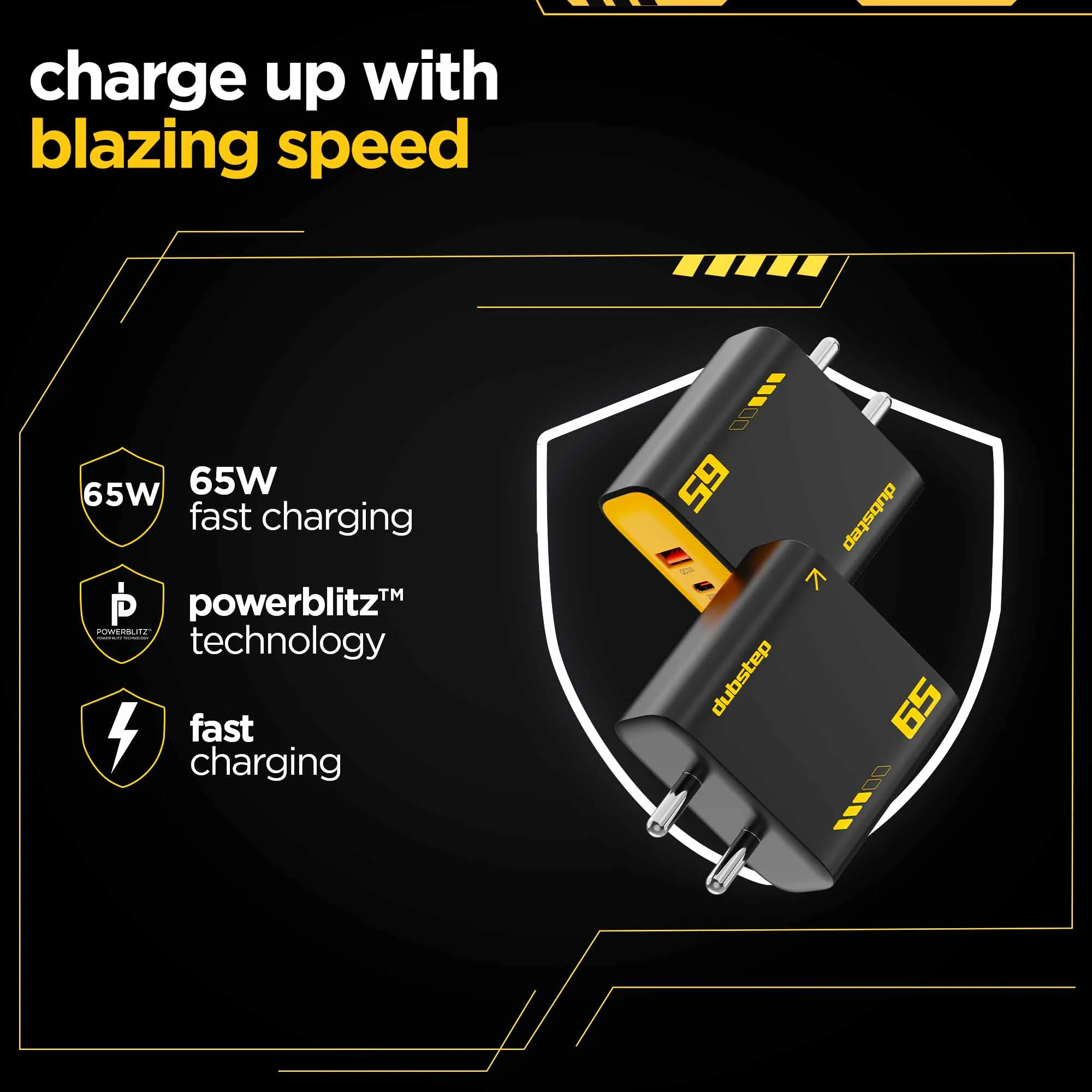 Sprint 65W GaN Superfast Wall Charger - Image 9