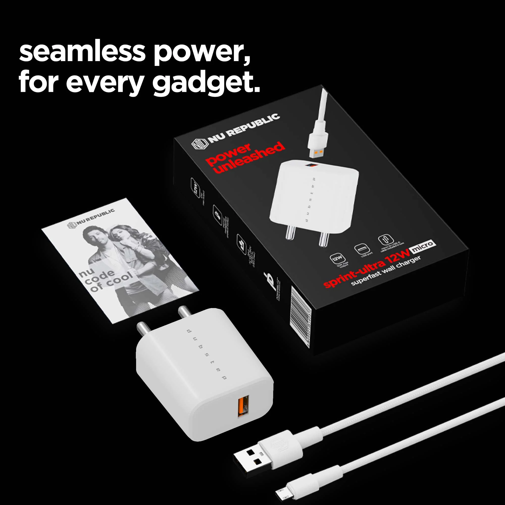 Sprint 12W 2.4A Fast Charger with Cable (Micro USB to USB-A) - Image 11